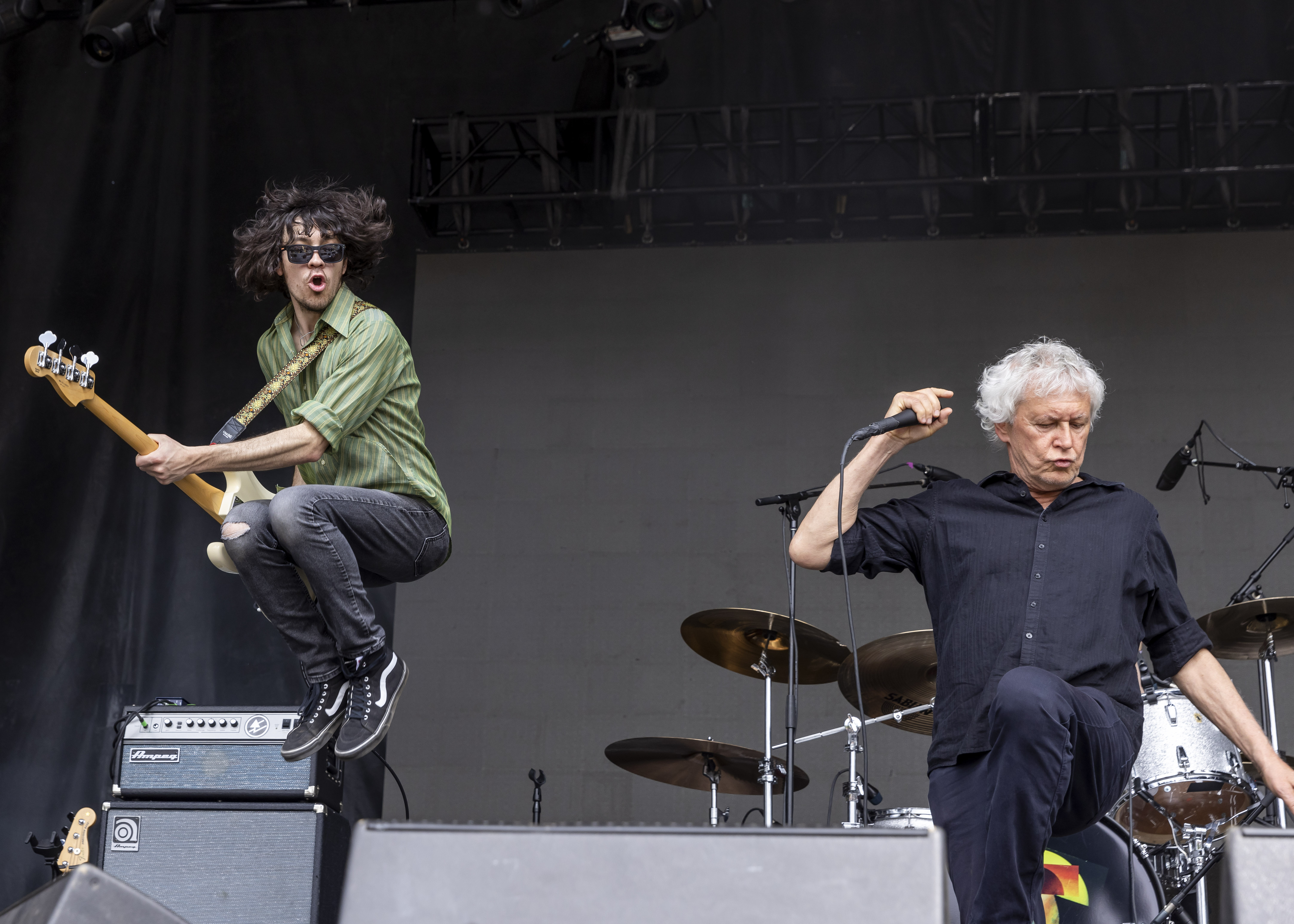 Mark Shue und Robert Pollard von Guided By Voices